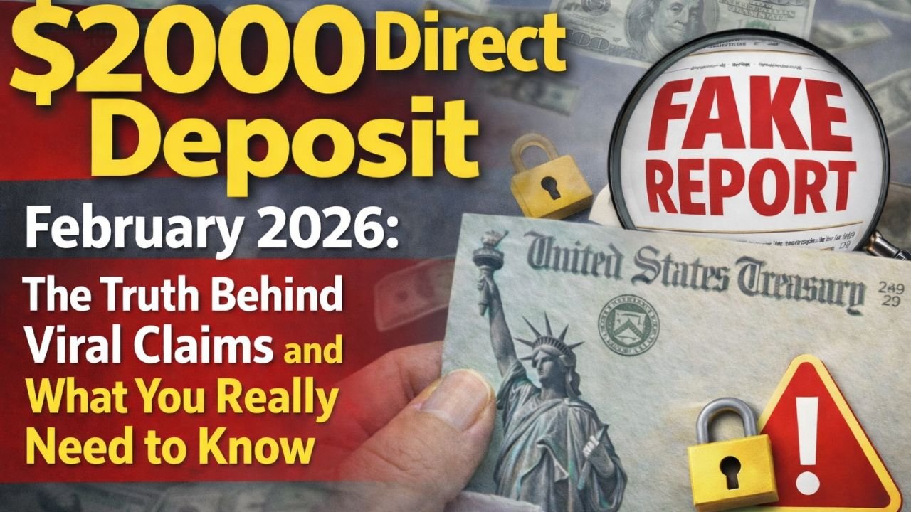 $2,000 Direct Deposit February 2026: Viral Rumor or Real Federal Payment?