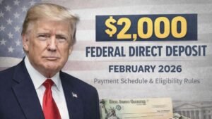 $2,000 Federal Direct Deposit February 2026: Eligibility, Payment Schedule, and What Americans Should Know