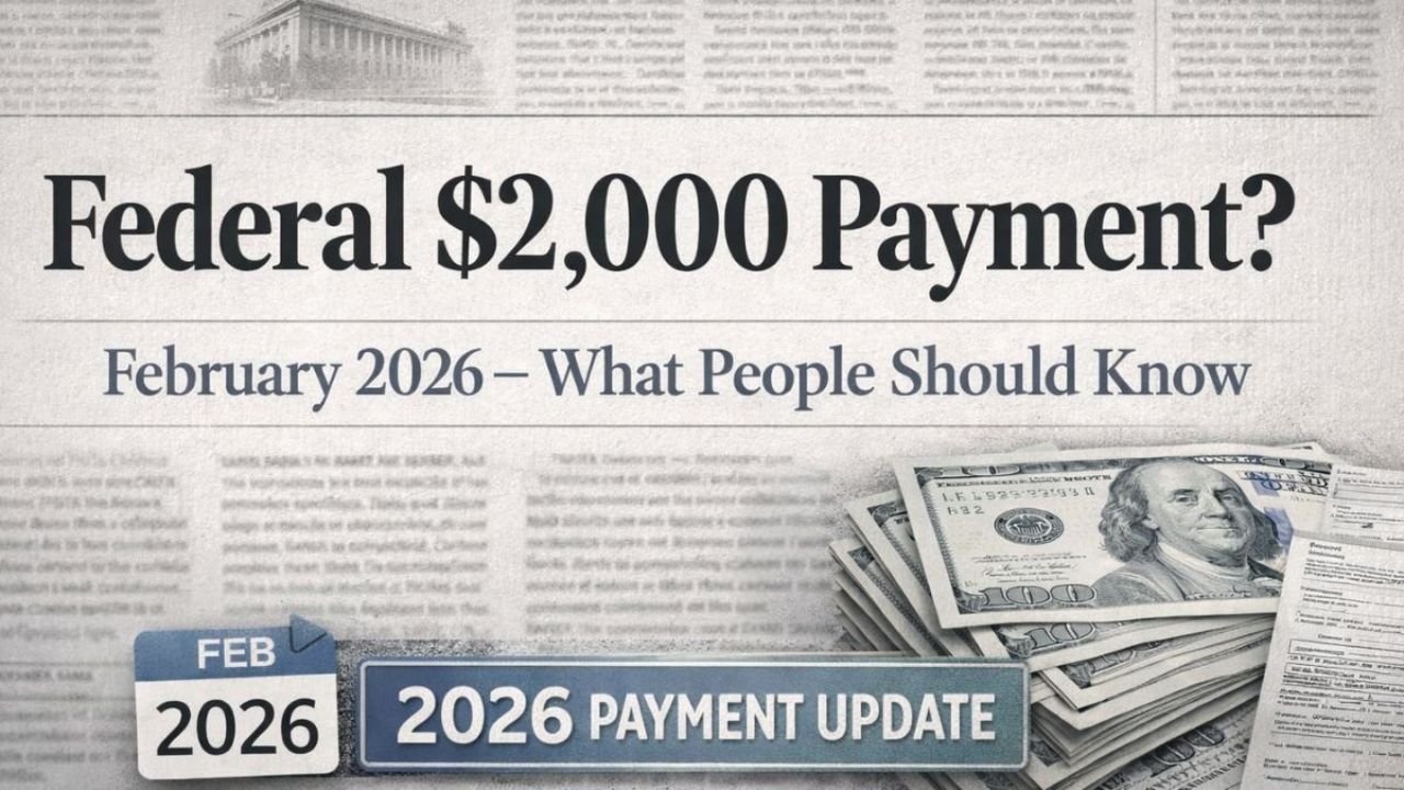 Federal $2,000 Payment February 2026: What People Should Know Right Now
