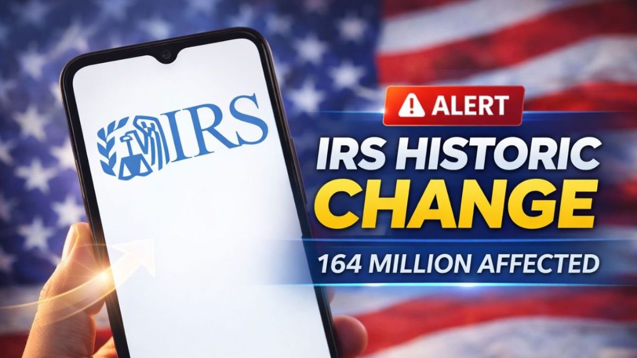 The IRS Launches a Historic Change Affecting 164 Million People